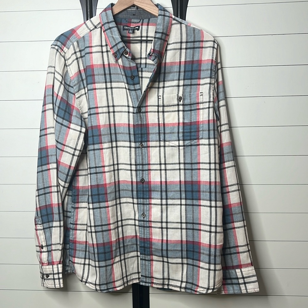 Toad&Co. Airsmyth long sleeve button-down shirt Large